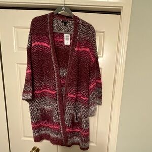 Torrid spacedye oversized kimono sweater
